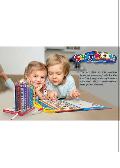 E Book For Kids- Interactive Learning With Clear Voice & Touch Sensor