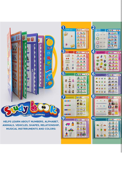 E Book For Kids- Interactive Learning With Clear Voice & Touch Sensor