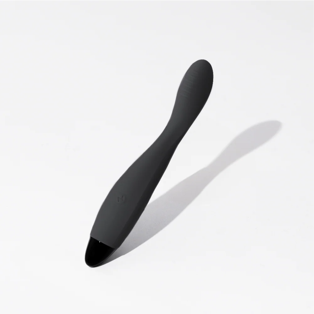 g-digger g-spot massager black silicone intimate toy