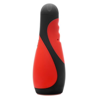 rechargeable vibra head male stroker red black