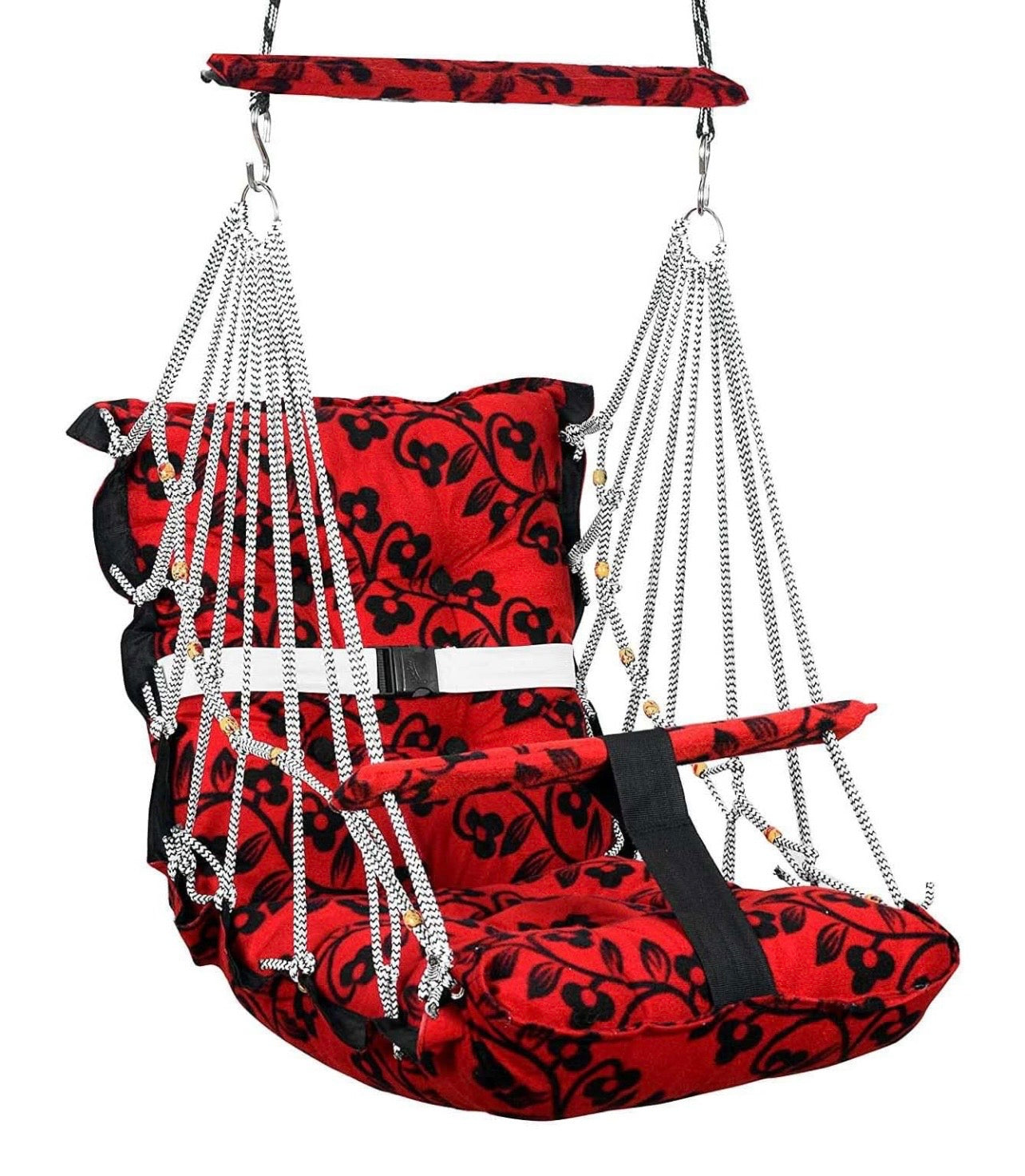 Baby Foldable Cotton Swing Chair with Safety Belt (0-6 Years)